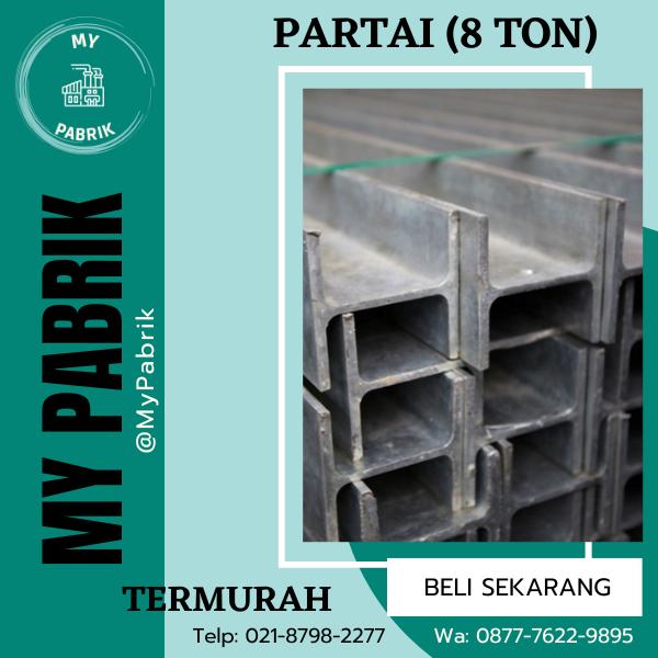 Gambar H-BEAM 300 x 6 meter - BESI H BEAM HBEAM 300 x 300 x 12 meter + PPN - PARTAI (8 TON), 1kg dari MyPabrik undefined Tokopedia