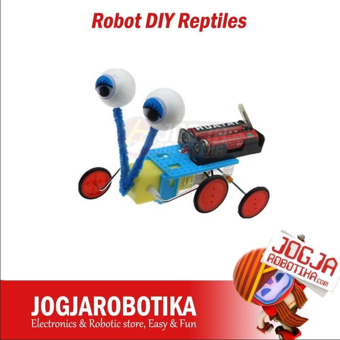 Gambar Aneka Robot Kit DIY Assembly Mainan Edukasi Pengenalan Robot Anak - DIY Reptile dari Jogjarobotika undefined Tokopedia