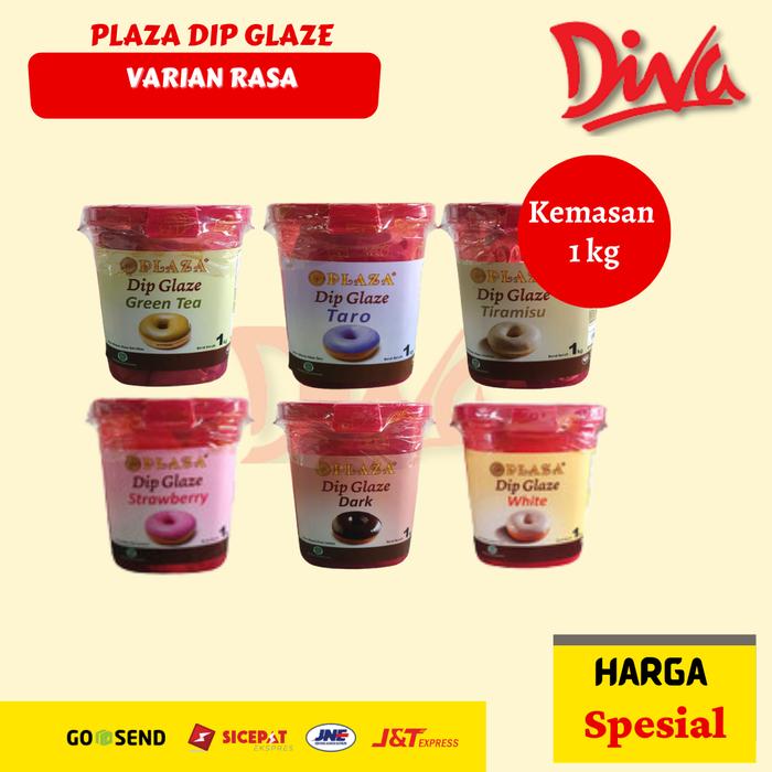 Gambar Plaza dip glaze - Topping GLAZE donat 1kg dari TBKDivaMalang undefined Tokopedia