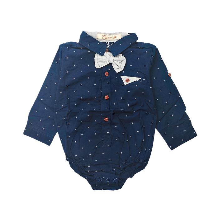Gambar MemoryLife - Damian Bodysuit Set | Setelan Bodysuit Premium Anak 9-36M - Navy Star, 12m dari MemoryLife Shop undefined Tokopedia