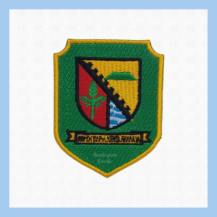 Gambar Bordir Logo Lokasi Kabupaten Kab. Bandung — Patch Badge Bet Emblem - Logo Kab Bdg dari Hendryana Bordir undefined Tokopedia