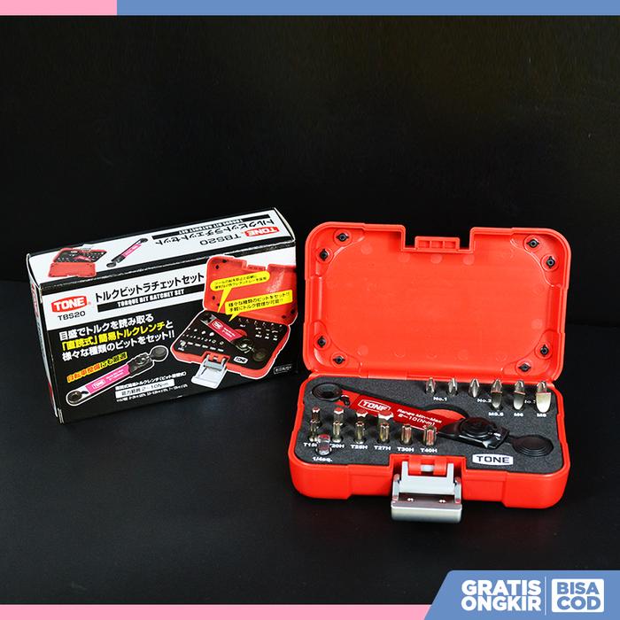 Jual TORQUE BIT RATCHET SET TIPE TBS20 di Seller SOLIN SHOP ...