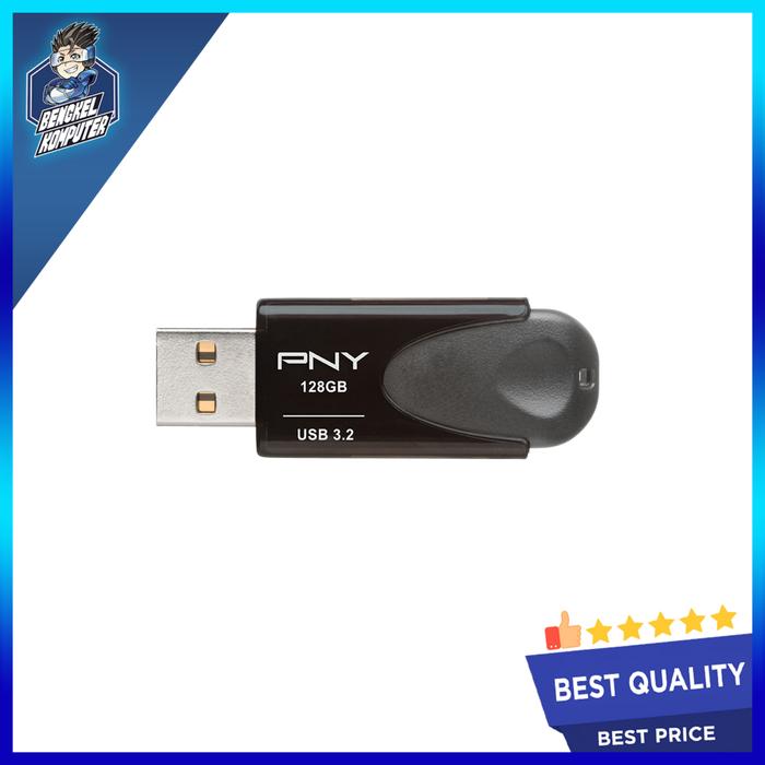 Gambar PNY FLASHDISK USB 3.2 TURBO ATTACHE 4 - 128 gb dari bengkelkomputerptk undefined Tokopedia