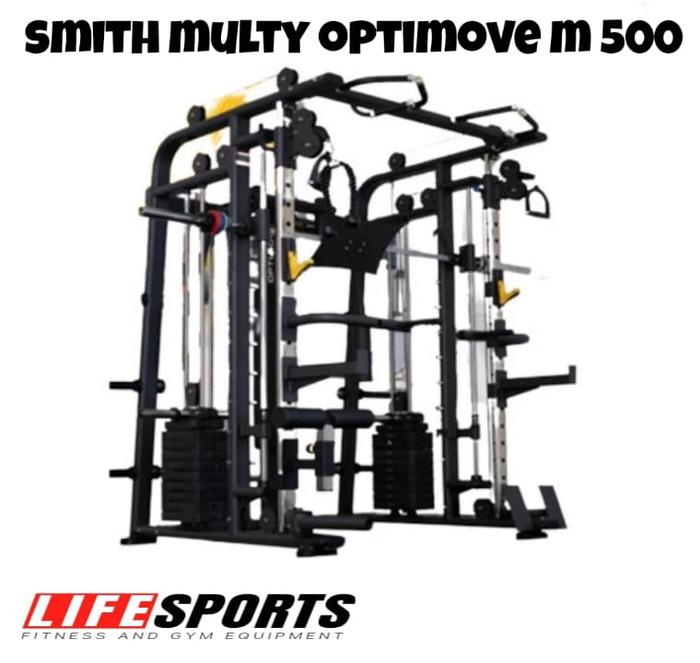 Jual smith machine optimove m500 alat gym multifungsi ORIGINAL