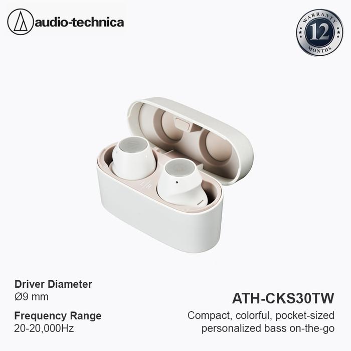 Promo Audio-Technica ATH-CKS30TW True Wireless Headphones Cicil