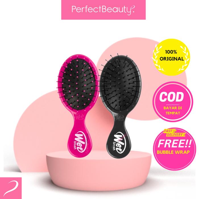Gambar The Wet Brush Series (Original/Mini) Sisir Rambut - Mini, Black dari PerfectBeauty_NEW undefined Tokopedia