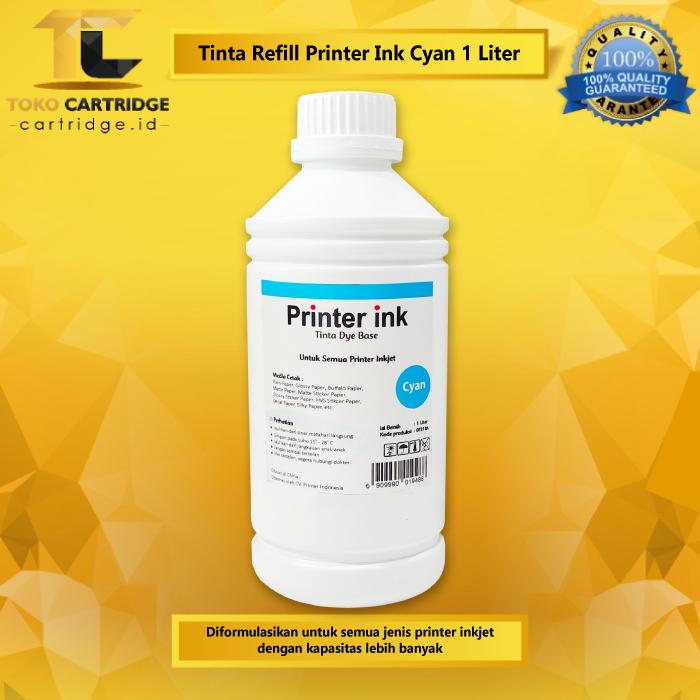 Gambar Tinta 1 liter Jerigen Printer HP 2135 1515 1112 2515 1115 3635 3835 61 - Biru dari TokoCartridge undefined Tokopedia