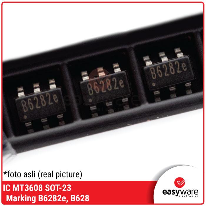 Jual IC MT3608 SOT-23 B628 628 B6282e MT3608 SMD - Kota Bandung ...