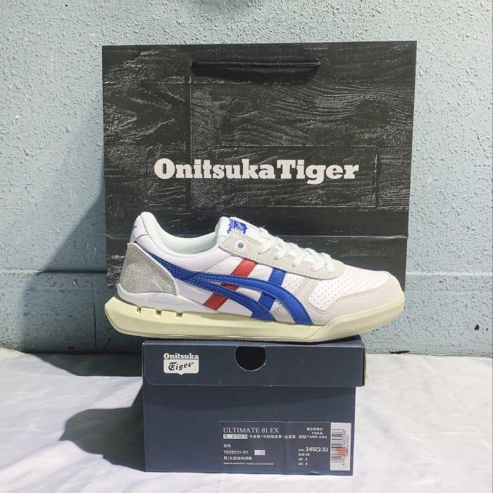 0nitsuka Tiger Ultimate 81 Ex White Directoire Blue ORIGINAL 37