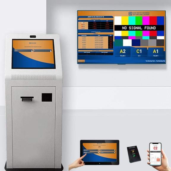 Gambar Software Antrian Pemanggil no urut Layanan Antri - Bank dari Rdev Multimedia undefined Tokopedia