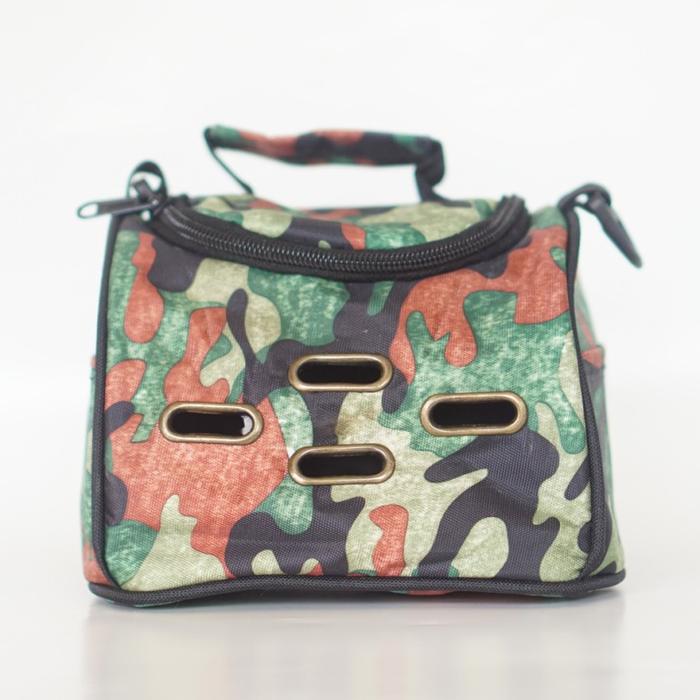 Gambar Bonding Bag / Travel Pouch Sugar Glider Tupai Landak Mini dan cincila - Army Corak dari SUGAR GLIDER ID STORE undefined Tokopedia