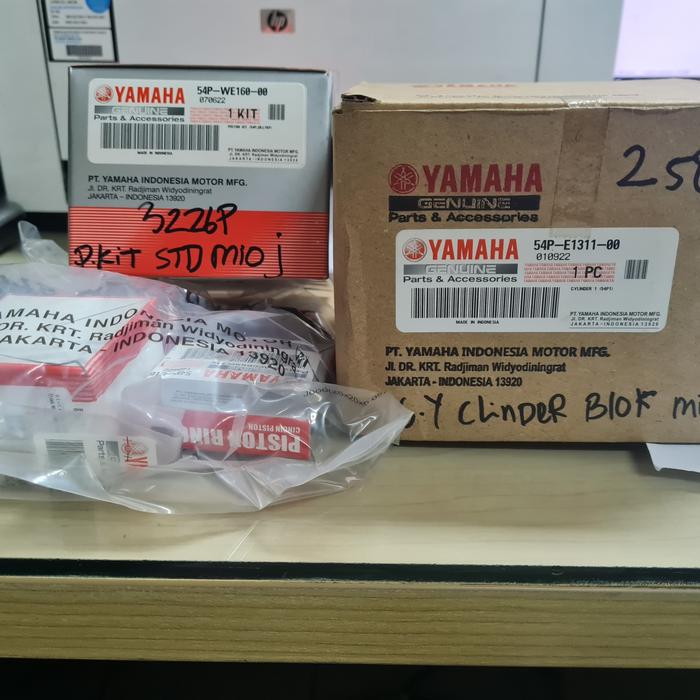 Gambar Set Seker Piston Blok Mesin Mio J Mio GT Original Yamaha dari ninetyninetracker undefined Tokopedia