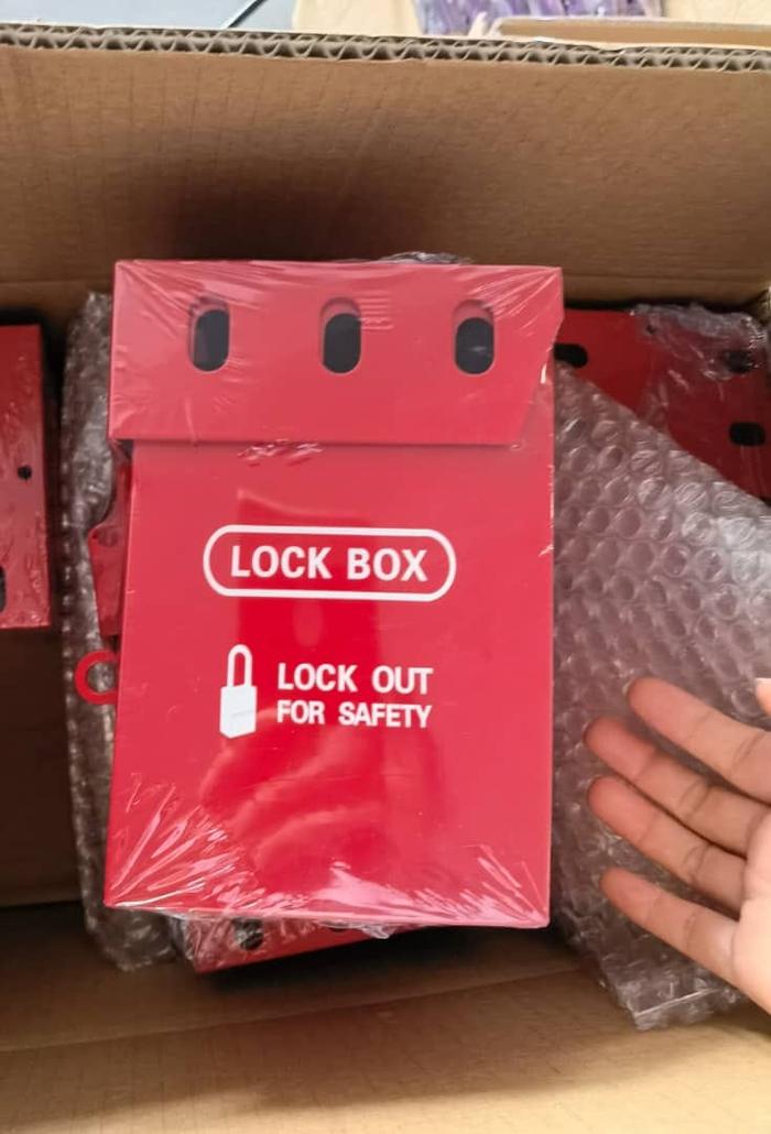 Jual Safety Lockout Tagout Portable Group Lock Box - C - Jakarta ...