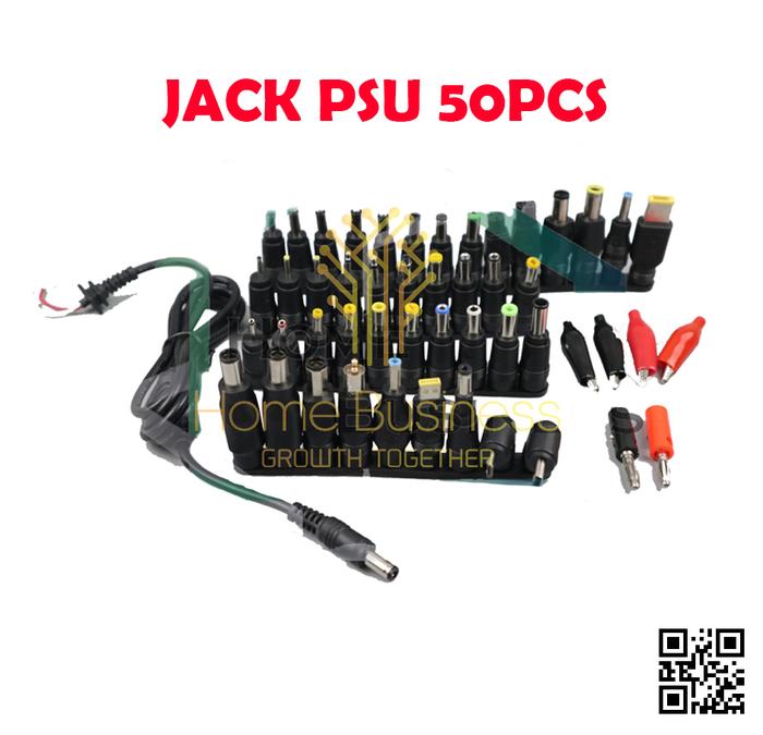 Gambar Universal DC Jack Colokan Kepala PSU Power Supply Set Terlengkap Murah - 50pcs Set dari Home Business Jbu undefined Tokopedia