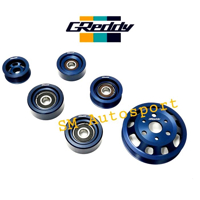 GReddy Billet Duralumin Pulley Kit | 2013-2021 BRZ/FR-S/86 (13512111) main image 0