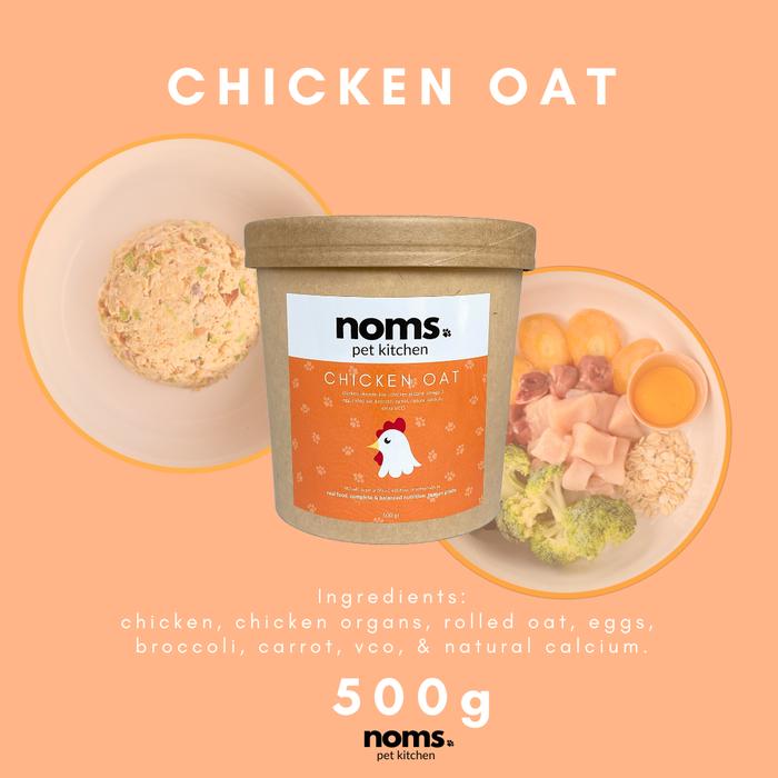 Gambar Noms Cooked Dog Food/ Cat Food 500g - Chicken Oat dari Noms Pet Kitchen_NEW undefined Tokopedia