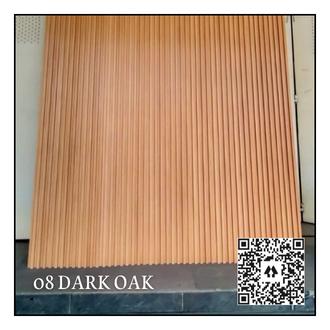 Gambar WPC WOOD PANEL COMPOSITE KAYU SIRIP 2 (1.45m/BTG) GOSEND/GRAB BANDUNG - 08 DARK OAK dari BAM PRO undefined Tokopedia