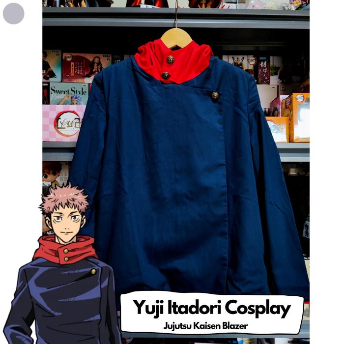 Jaket Jujutsu Jaket Itadori Yuji Jujutsu Kaisen Yuji Jacket Jual
