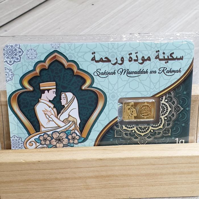 Gambar Wedding Gift King Halim - 1 Islami dari Antam Pedia undefined Tokopedia