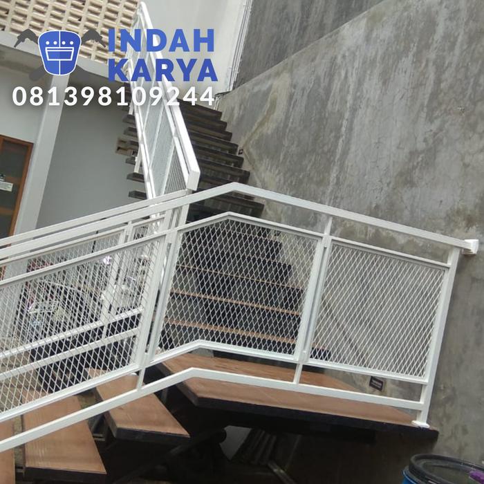 Jual balkon industrial plat expanda - handrail 4×6 - Kota Bekasi ...