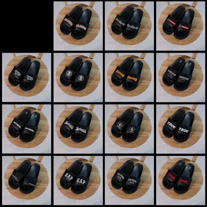 Gambar Sandal Slip On Sandal Slop Distro - Random, 43 dari NAFASYA CLOTHING undefined Tokopedia