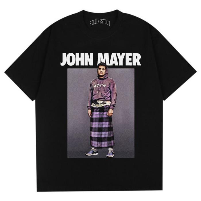 Gambar John Mayer New Light - Hitam, S dari Rollingstout undefined Tokopedia