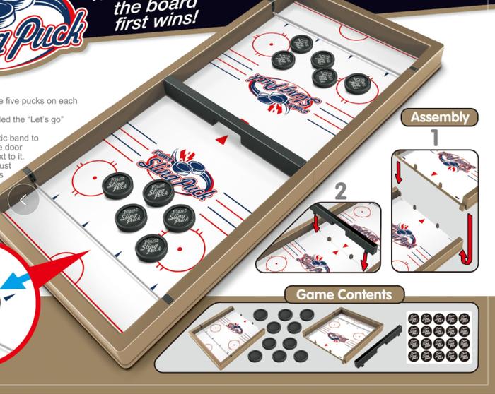 Gambar Board Game Sling Puck 30181 - Sling Puck dari Belofty Toys_NEW undefined Tokopedia