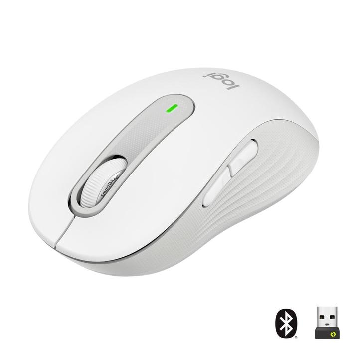 Gambar - LOGITECH SIGNATURE M650 MOUSE WIRELESS BLUETOOTH SILENT - - White dari Cayn Olshop undefined Tokopedia