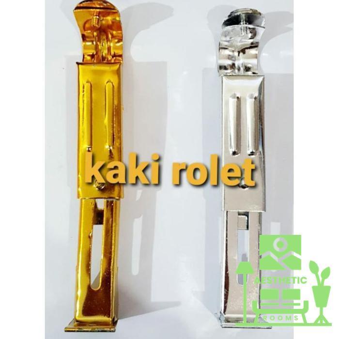 Gambar BESI GORDEN BATANG GORDEN BESI GORDEN FULL SET RING GORDEN BESI - Kaki 1 Pasang, GOLD dari Aesthetic Rooms undefined Tokopedia