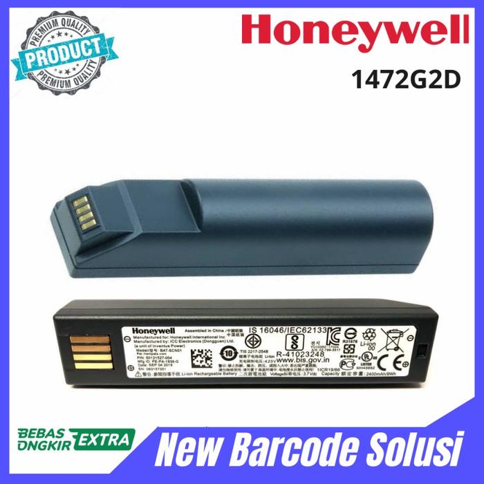 Gambar BATERAI BATTERY LI-ION ORIGINAL BARCODE SCANNER HONEYWELL 1472G 1472 - BATERAI dari new barcode solusi undefined Tokopedia