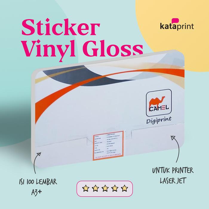 Gambar Sticker Vinyl Glossy Laser A3 Camel Cactus - cactus dari kataprint undefined Tokopedia