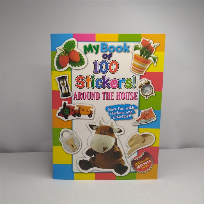 Gambar MY BOOKS OF 100 STICKERS AROUND THE HOUSE, HAVE FUN WITH STICKERS AND dari Pusaka Ilmu Kebumen undefined Tokopedia