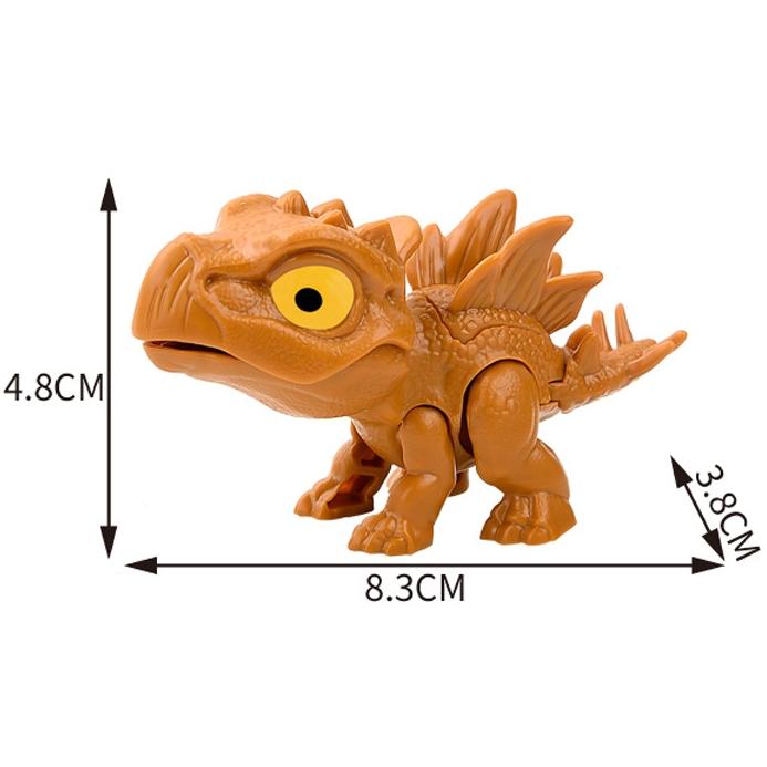 Gambar Figure Dinosaurus Snap Squad Mosasaurus Triceratops Ankyloaurus Trex - 3 dari ELSA KADO STORE undefined Tokopedia