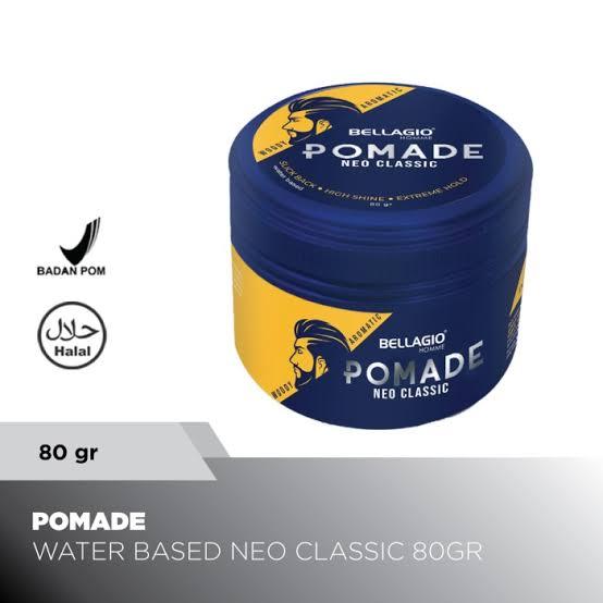 Gambar Bellagio Homme Pomade Neo Classic High Shine Extreme Hold Water Based dari D.Whale Cos NEW undefined Tokopedia