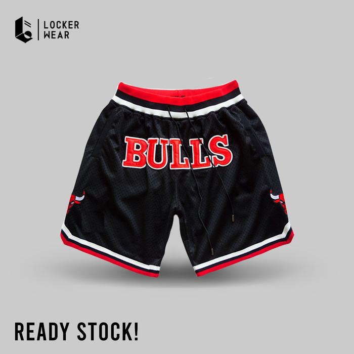 Gambar Celana Just Don Jersey Basket Swingman NBA Chicago Bulls Hitam Premium - M dari Lockerwear Sports Apparel undefined Tokopedia