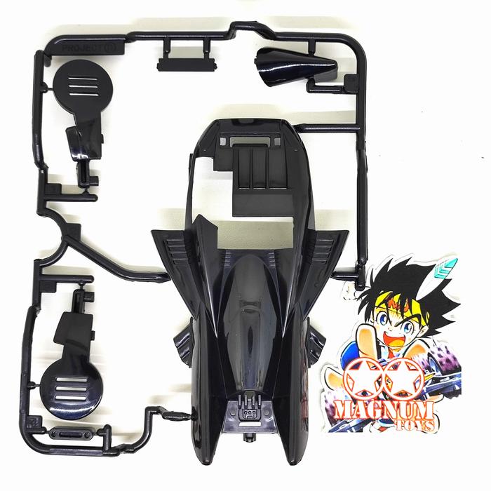 Jual rep tamiya body strato vector clear - hitam solid - Kota Surabaya ...