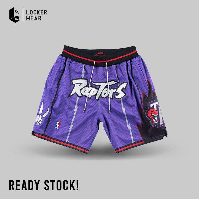 Gambar Jersey Basket Celana Just Don Swingman NBA Toronto Raptors Ungu Pria dari Lockerwear Sports Apparel undefined Tokopedia