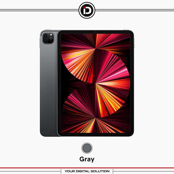 Gambar Apple iPad Pro M1 Chip 2021 11" 128GB/256GB/512GB/1TB/2TB WIFI CELL - GRAY WIFI, 128GB dari iDigital ID undefined Tokopedia