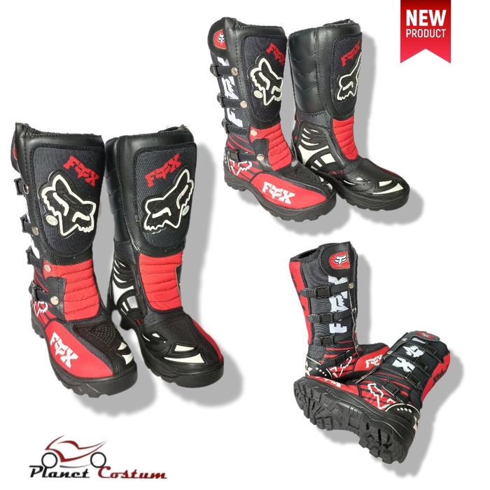 Gambar PCSC1 Sepatu Motor Cross Trail Adventure Printing PC motocross trabas tourin - motif 3, 39 dari Planetcostum undefined 4 Tokopedia