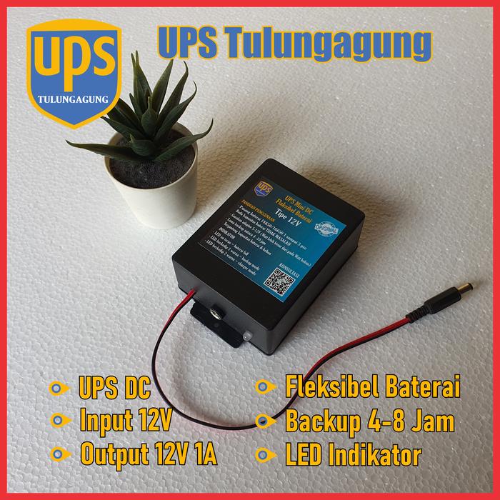 Gambar Mini UPS DC Baterai Portable - 12 Volt dari UPS Tulungagung undefined Tokopedia
