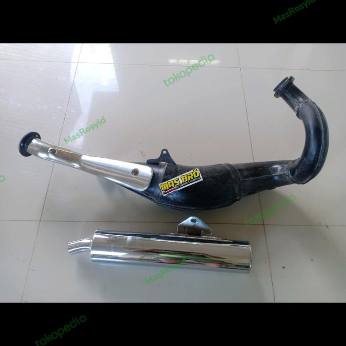 Gambar knalpot Ninja R SS standart Original tidak bobok dari Mas Rosyid undefined Tokopedia