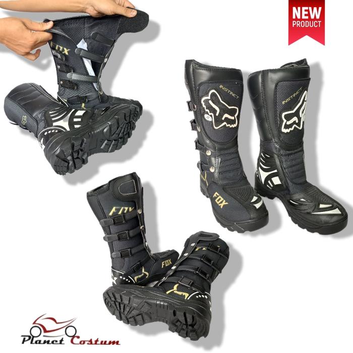 Gambar PCSC1 Sepatu Motor Cross Trail Adventure Printing PC motocross trabas tourin - motif 3, 39 dari Planetcostum undefined 3 Tokopedia