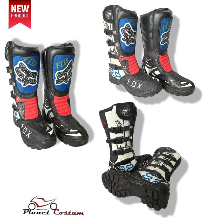Gambar PCSC1 Sepatu Motor Cross Trail Adventure Printing PC motocross trabas tourin - motif 3, 39 dari Planetcostum undefined 5 Tokopedia