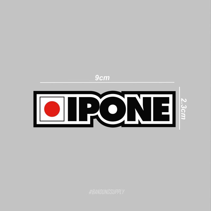 Gambar STIKER IPONE /sticker vinyl racing jpn/motocross/ATV/trail/logo japan - IPONE PANJANG dari ZETPLUS undefined Tokopedia
