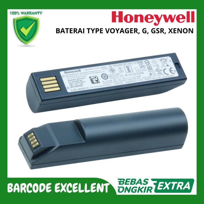 Gambar BATERAI HONEYWELL BARCODE SCANNER 1202G 1202 G 1472G 1472 G LI-ION - BATERAI ONLY dari BARCODE EXCELLENT undefined Tokopedia