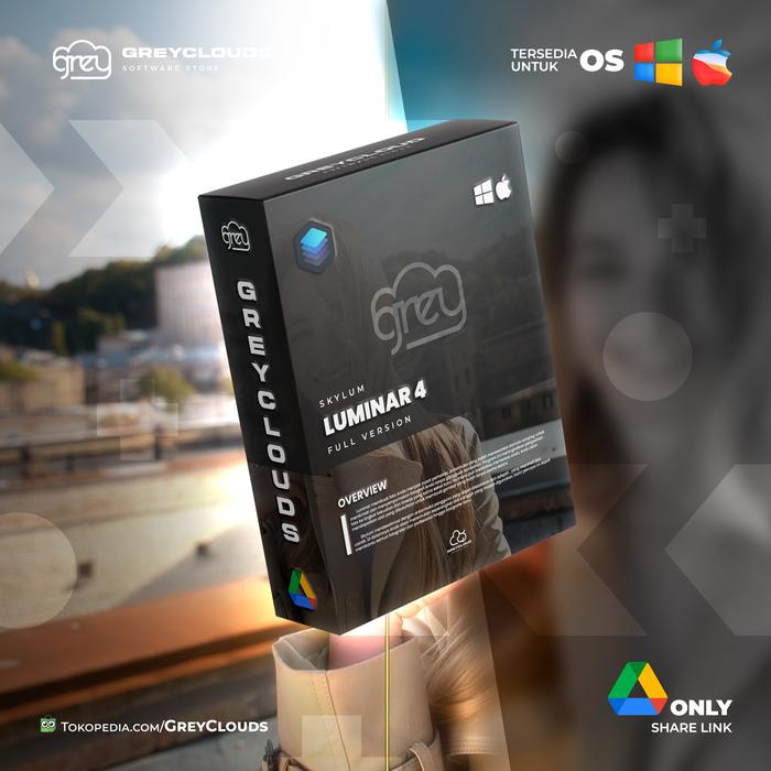 Gambar Skylum Luminar 4 Full Version - for Win & macOS - Windows dari Grey Clouds undefined Tokopedia