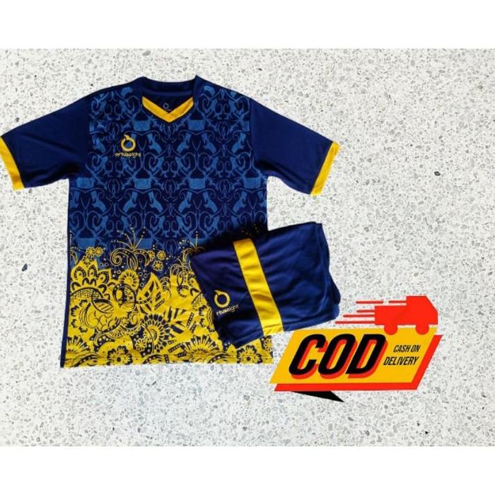 Gambar Setelan Jersey Team Olahraga Baju Futsal Baju Sepakbola Baju Voli - Nevy, M dari arhanpratama undefined Tokopedia