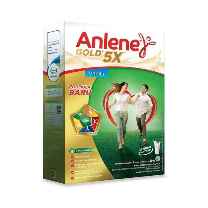 Gambar Anlene Gold 5X 170g Rasa Vanilla dari Victory Mart Klaten undefined Tokopedia