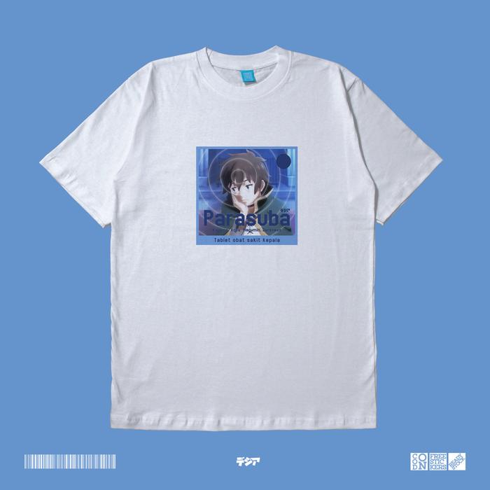Gambar Parasuba Satou Kazuma Konosuba Aqua Megumin Darkness Waifu Kaos Anime - Putih, XXL dari DJA CLOTH undefined Tokopedia