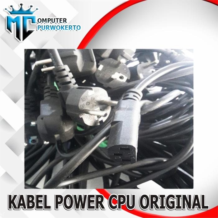 Gambar kabel power cpu original dari MIDES COMPUTER PURWOKERTO undefined Tokopedia